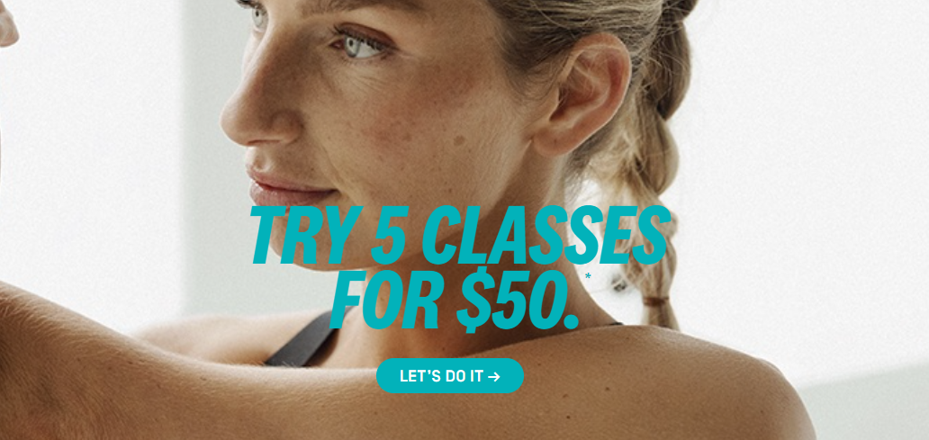 Try 5 Classes for $50 at KX Pilates