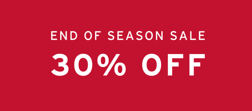 30% OFF on everything at End of Season sale items + Free delivery @ Levi's