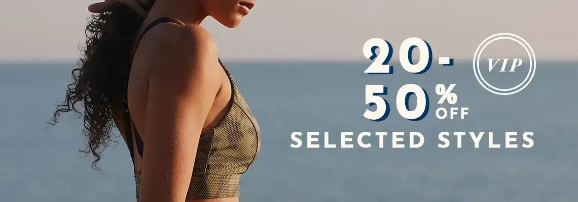 Save 20-50% OFF on selected styles