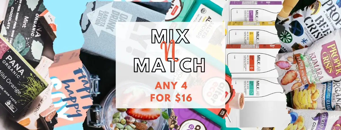 Mix n Match - Any 4 for $16 only