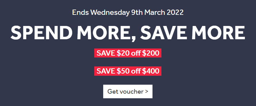 Nisbets extra $20 OFF $200, $50 OFF $400 with promo code. Save on tableware, kitchenware & more