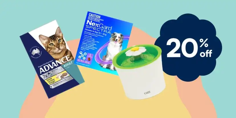 20% OFF Summer essentials for dogs & cats @ Pet Culture