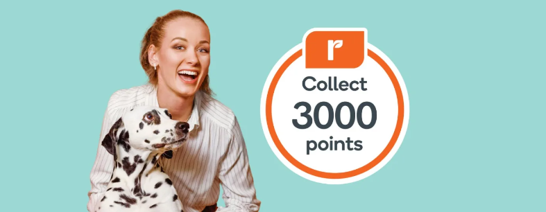 Collect 3000 Everyday Rewards points on your 1st shop at Pet Culture
