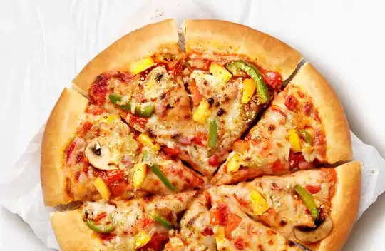 Get 4 large vegan pizzas & 4 sides from $46 pick up | $50 delivered at Pizza Hut