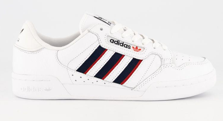 60% OFF ADIDAS men's CONTINENTAL 80 strip shoe now $59.99 + delivery at Platypus Shoes