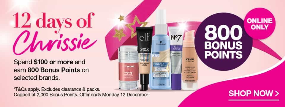 Priceline 12 Days of Christmas deals: (Day 12 - 5X points on all fragrances)