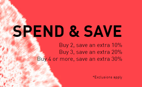 Puma Spend & Save - Buy 2 save 10% OFF, Buy 3 save 20% OFF, Buy 4+ save 30% OFF