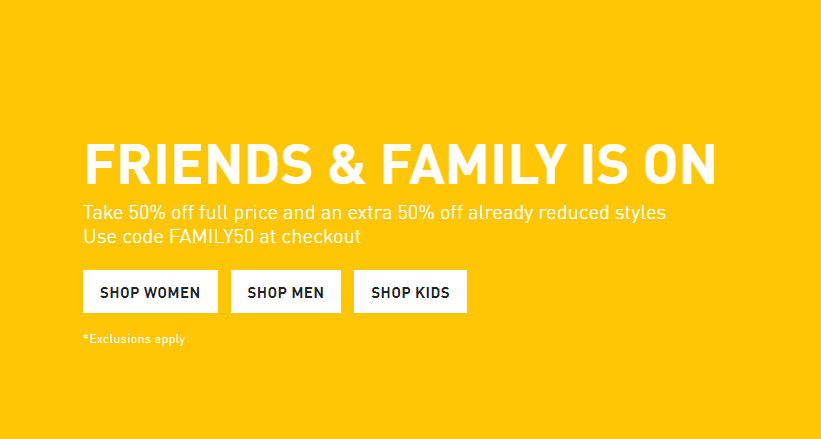 Puma Friends & Family sale - Take 50% OFF full price already reduced styles with coupon