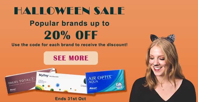 Get extra up to 20% OFF on popular brands with coupon. Halloween sale.
