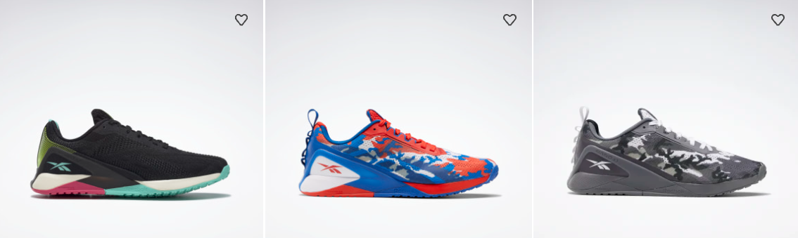 Reebok extra 25% OFF on select full priced items with promo code