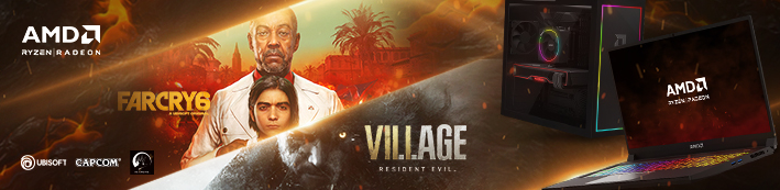 Bonus Far Cry 6 and Resident Evil Village games via redemption from AMD