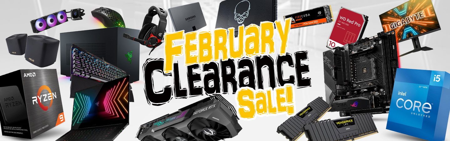 Scorptec Feb sale up to 50% OFF on selected components, monitor, laptops, graphic cards, & more