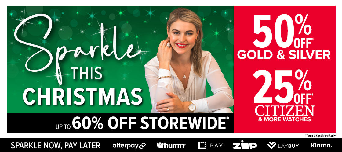 Shiels Christmas sale - 25-50% OFF Gold, Silver & Watches