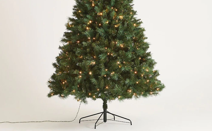 25% OFF Pre-Lit Noble Fir Christmas Tree - 9ft (T21) now $276 with coupon + $39 delivery