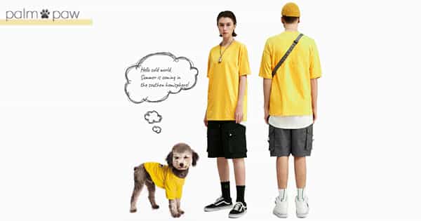 50% off Matching Dog & Owner T-Shirts Start from US$18.9 - Free Shipping for 2+ Items