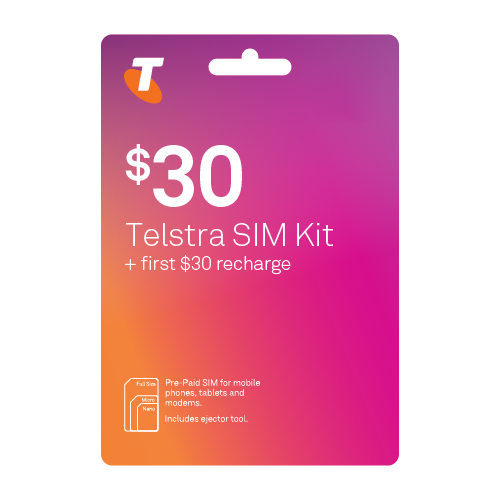 Save 50% OFF on Pre-Paid SIM Starter Kit now $15