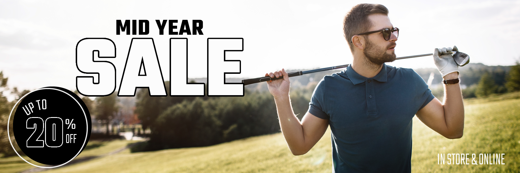 The House of Golf Mid Year sale up to 20% OFF on apparel, bags, accessories and more