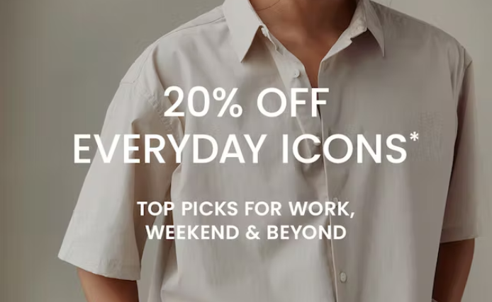 20% OFF Top picks for Weekend & Beyond @ The Iconic
