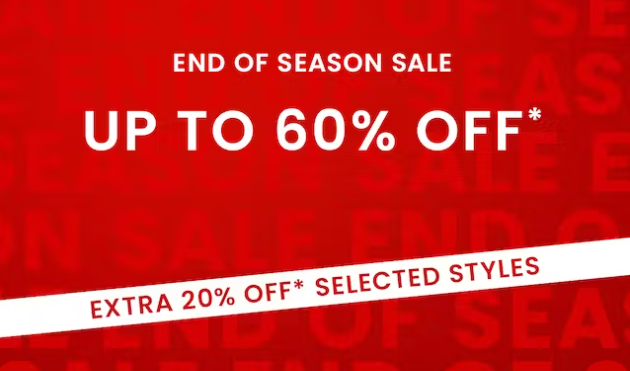The Iconic EOSS - Extra 20% OFF select vegan styles. Already up to 60% OFF