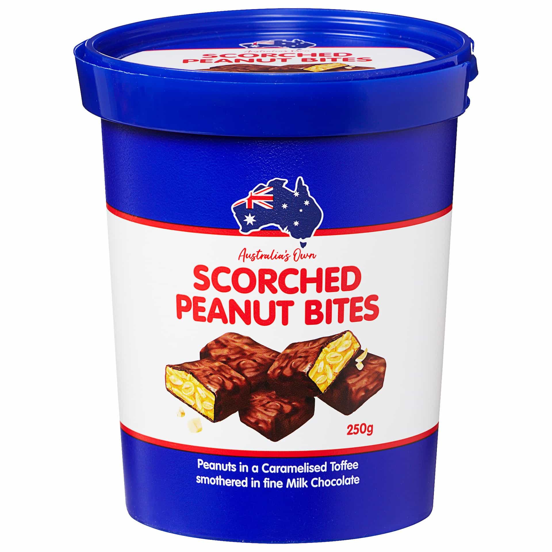 Buy Scorched Peanut Bites Tub 250g for $9(In-store only)