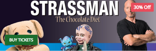 Ticketek Australia 30% OFF on Strassman The Chocolate diet tickets