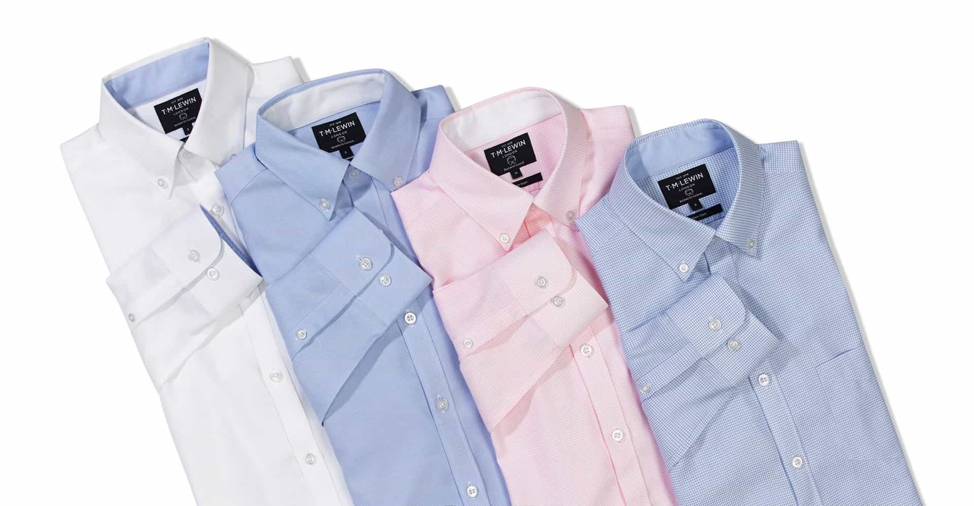 TM Lewin Shirts from $24. Clearance sale on now