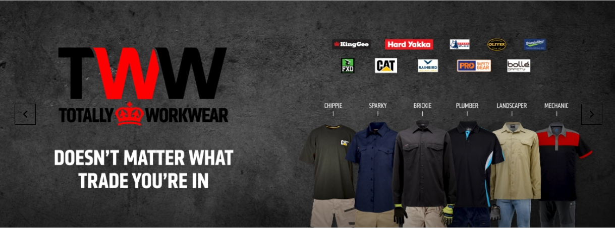 Shop Workwear & accessories from $7.95