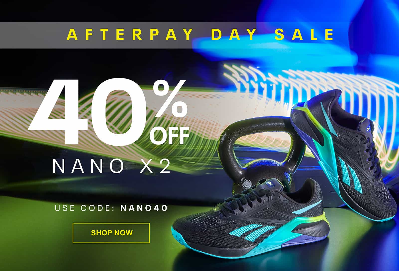 24 hrs deal Alert: 40% Off Reebok Nano X2. Members Only.