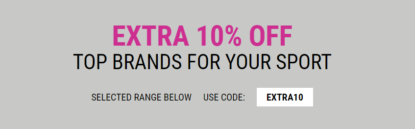 Wiggle extra 10% OFF on top brands for your sport with discount code