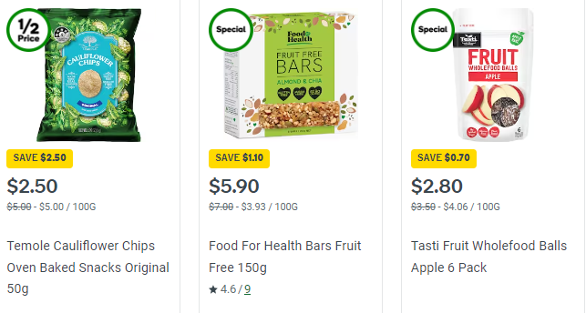 Woolworths Vegan Specials & 1/2 price Vegan specials from Wed 23rd Jan