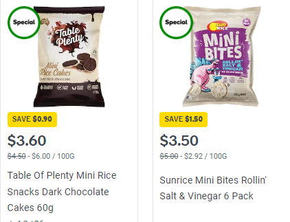 Woolworths Catalogue Vegan specials & 1/2 price for this week, from Wed 20th Feb