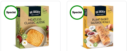Woolworths Catalogue Vegan specials & 1/2 price for this week, from Wed 27th Mar