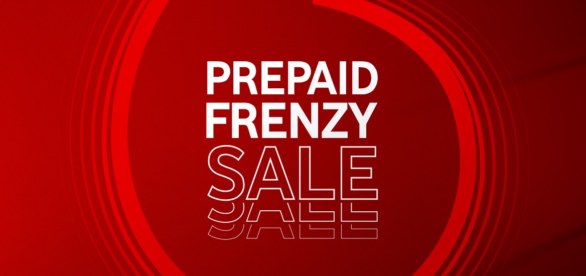 Vodafone  Frenzy Sale Get $30 Prepaid Plus Starter Pack for $5 online with 40 GB data. Save $25.