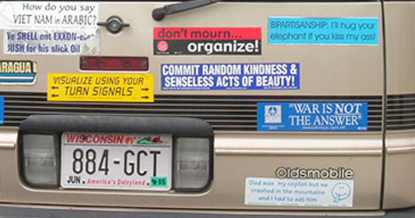 50% off Bumper Stickers - Any Quantity - Price Example $22 Per 50 Stickers ($0.44 Each)