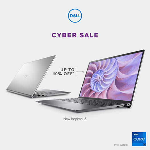 Up to 40% OFF selected laptops at Dell Australia Cyber Sale