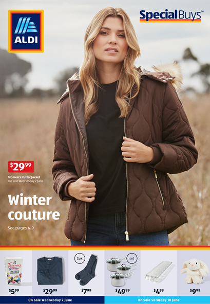 ALDI special buys catalogue starting 7th June