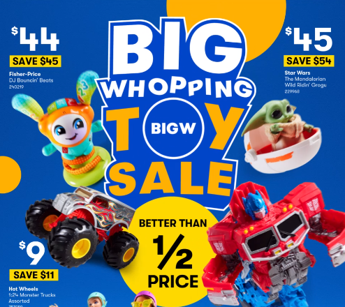 (Sneak Peek! Live 13th Jun) Big Whopping Toy Sale Preview