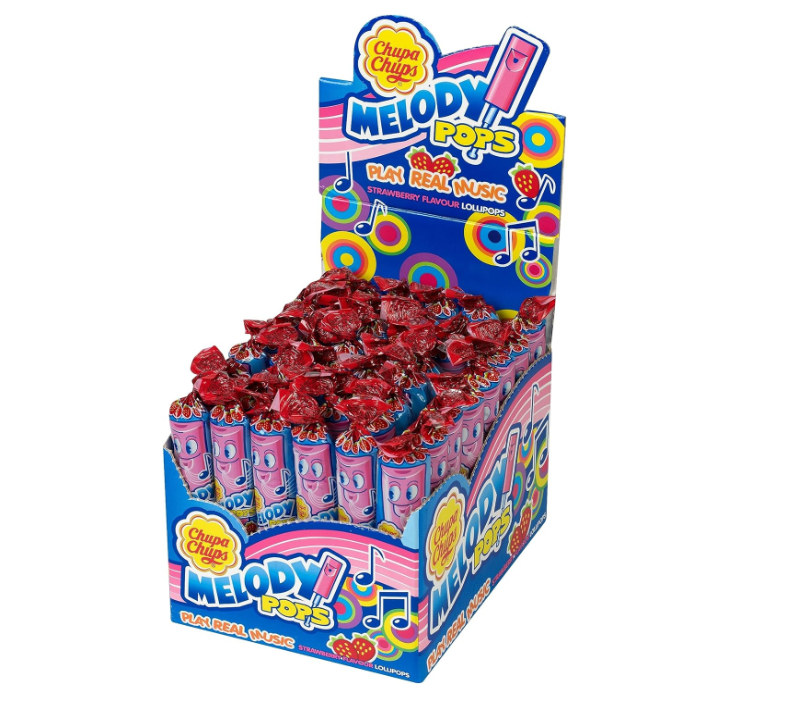 Chupa Chups Strawberry Melody Lollipops, 48 x 15 g, Strawberry - $32 + free delivery over $59