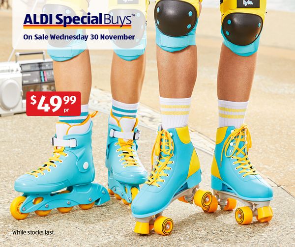 ALDI Special Buys On Sale Wed 30 Nov - Retro Entertainment, Kid's Craft, Pool Accessories & Toys