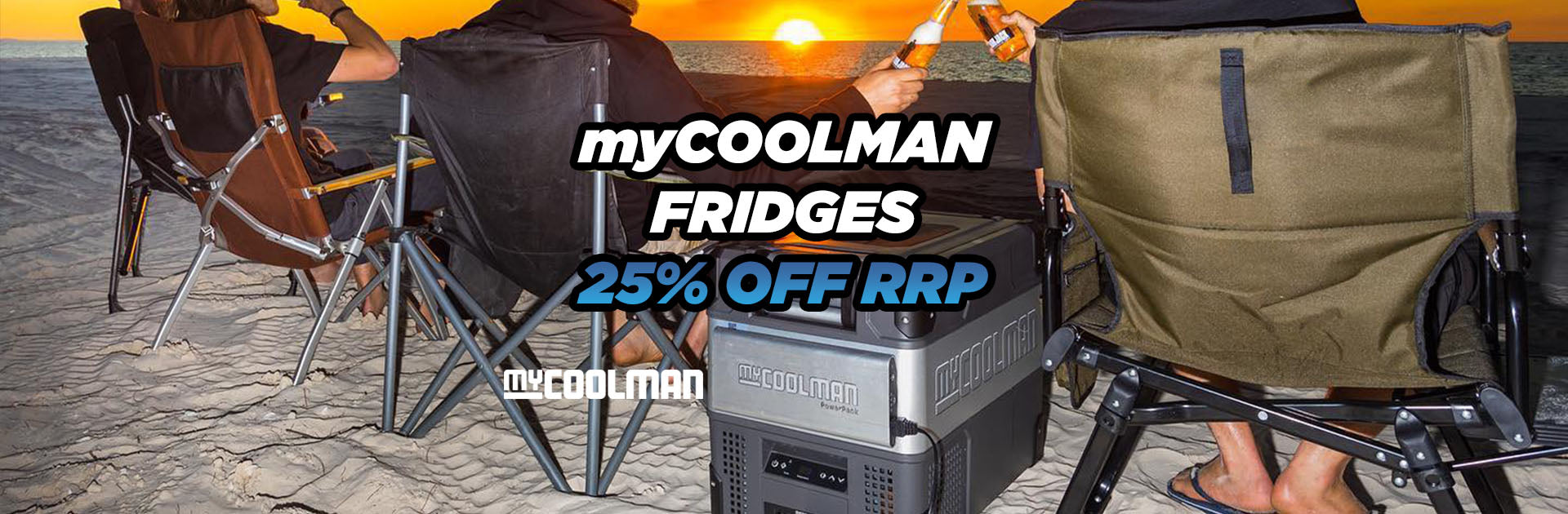 4WD 24/7 25% OFF RRP on myCoolman fridges
