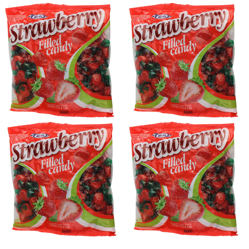 Save $9 OFF on 4X RITS Strawberry Filled Candy 380g, Great Flavour @ $10.97
