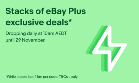 eBay Plus Exclusive Daily Deals dropped at 10am
