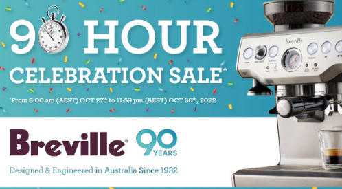Up to 40% OFF - 90 hr Breville 90 yrs old Celebration Sale - Breville BJE200XL Juice Fountain - $128
