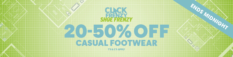 Save 20%-50% OFF on causal shoes