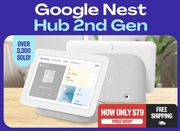 Google Nest Hub 2nd Gen now only $79 shipped (price drop)