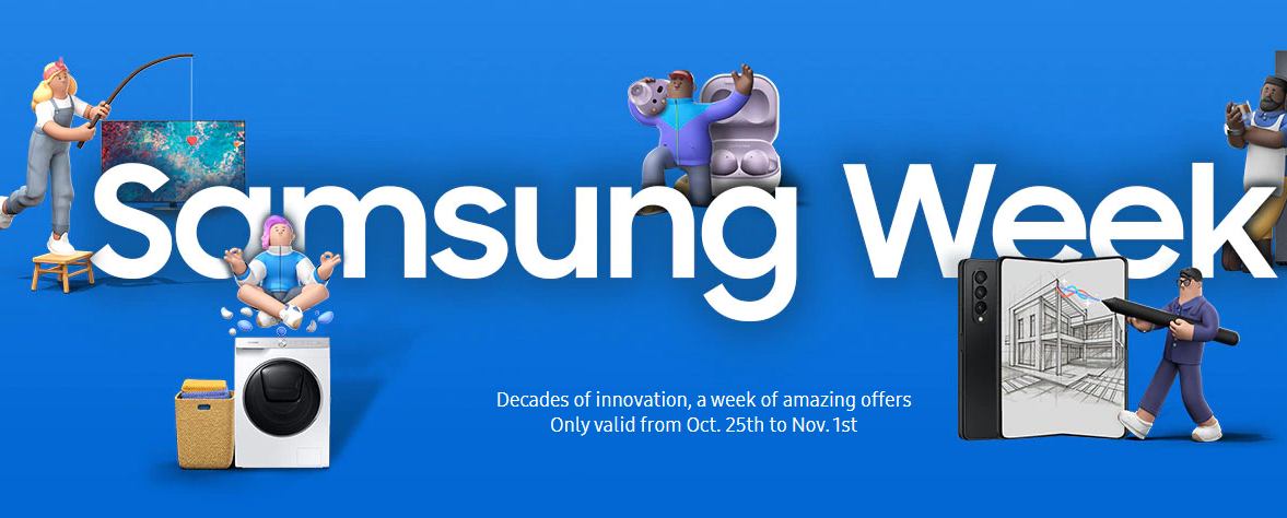 Samsung week up to $700 OFF on mobiles, home appliances & more