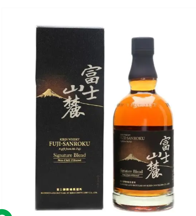 10% off on kirin Fuji Sanroku Signature Blended Japanese Whisky 700ml only at Liquorkart