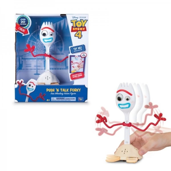 Toy Story 4 Push n Talk Forky Deluxe Talking 9″ Action Figure for 63.99