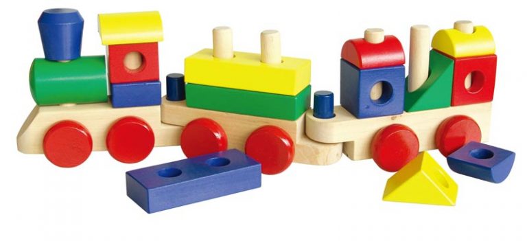 Wooden Stacking Train $29.99 (not $48.35)