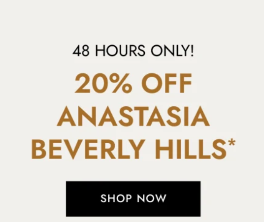 Adore Beauty 2-Day sale - 20% OFF Anastasia Beverly Hills